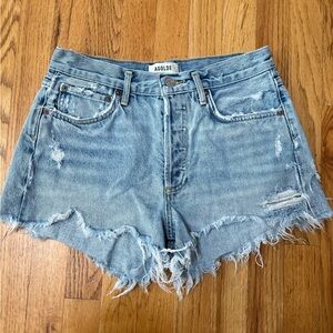 AGOLDE Parker Light Blue Women's Jean shorts